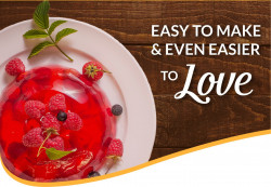 Royal Bilingual Gelatin, Fat Free Dessert Mix, Pineapple 2.8 oz Box