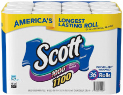 Scott Bath Tissue, 36 Count