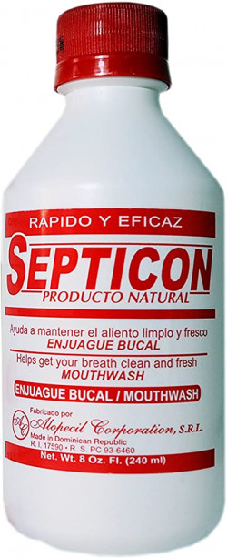 Septicon En Juague Sucal Net Wt 8 Oz Fl (240ml)