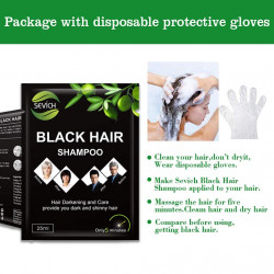 SEVICH New Hair Color Natural Instant Shampoo Form Hair