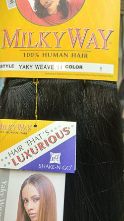 Shake N Go MilkyWay 100% Tejido De Cabello Humano