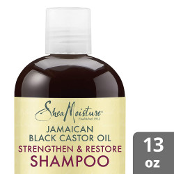 SheaMoisture Jamaican Black Castor Oil | Strengthen & Restore for Damaged Hair Shampoo