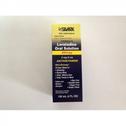 Silarx Children's Loratadine Oral Solution 4oz Per Bottle