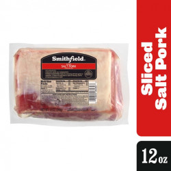 Smithfield Sliced Salt Pork, 12 Oz