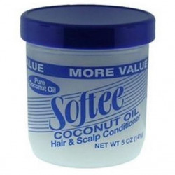 Softee Coconut Oil Hair & Scalp Conditioner | 5 Oz