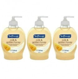Softsoap Liquid Hand Soap Refill, Milk & Golden Honey 7.5 Fl Oz (3-pack)