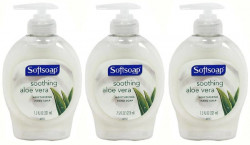 SoftSoap Soothing Aloe Vera Moisturizing Hand Soap 7.5 FL OZ (Pack Of 3)