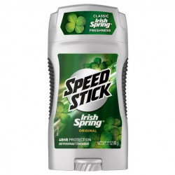 Speed Stick Irish Spring Antiperspirant Deodorant, Original, 2.7 Oz