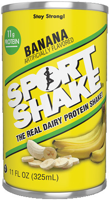 Sport Shake Banana 11oz