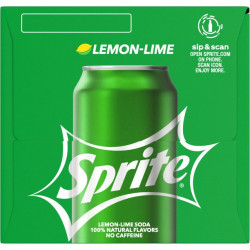 Sprite Lemon Lime Soda, 12 Oz (Pack of 12)