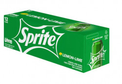 Sprite Soda Pop Lemon Lime Pack In Cans - 12