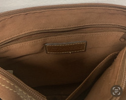 St John’s Bay Classic Style Brown Leather Shoulder Bag