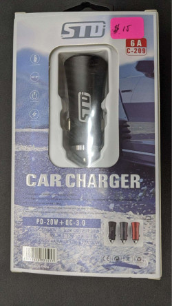 STD 6A C-209 Car Charger 20 W