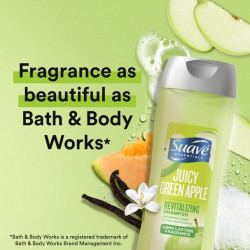 Suave Essentials Shampoo Juicy Green Apple Clarifying Shampoo