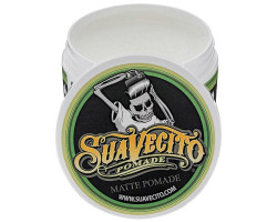 Suavecito Pomada Mate (sin Brillo) Fórmula 4 Oz, Paquete De 2 – Pomada De Cabello De Sujeción Media Para Hombres – Pasta De Pelo Mate De Bajo Brillo Para Peinados De Textura Natural