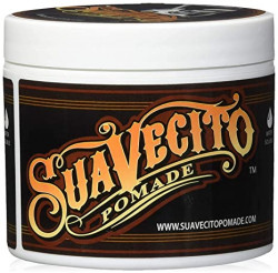 Suavecito Pomade - Pomade Original Hold 4 Oz, Paquete De 2 – Pomada De Pelo De Sujeción Media Para Hombres – Brillo Medio A Base De Agua Como Gel Para El Cabello Sin Escamas – Fácil De Lavar – Sujeción Todo El Día Para Todos Los Peinados