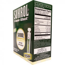 Sukrol Liquid Shot Dietary Supplement 10 units - Suplemento Multivitaminico (Pack of 1)