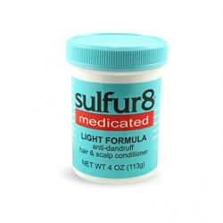 Sulfur8 Medicated Light Formula Anti-Dandruff Hair &amp; Scalp Conditioner, 2 Ounce