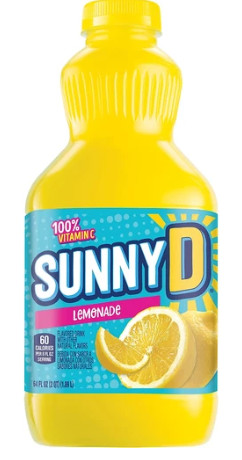 Sunny D Tangy Original Orange Flavored Citrus Punch | 1 Gal | 3.78 L|