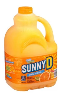 Sunny D Tangy Original Orange Flavored Citrus Punch | 1 Gal | 3.78 L|