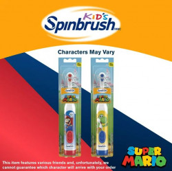 Super Mario Kid’s Spinbrush Electric Battery Toothbrush