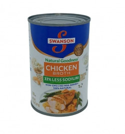 Swanson Chicken Broth 33% Less Sodium