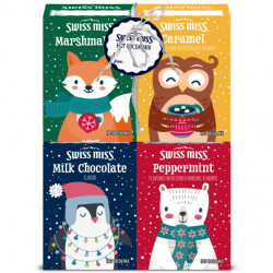 Swiss Miss Assorted Flavor Hot Cocoa Gift Pack, 5.52 Oz, 4 Count Cartons