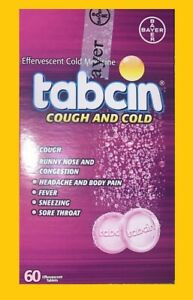 TABCIN GRIPE Y TOS **COLD AND COUGH** 60 UNIDADES