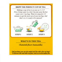 Tadin® Chamomile Herbal Tea