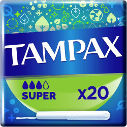 Tampax Tampons Blue Box Super X 20