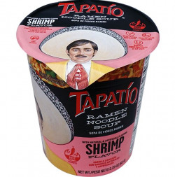 Tapatio Shrimp Flavored Ramen Noodle Cups 2.29 Oz