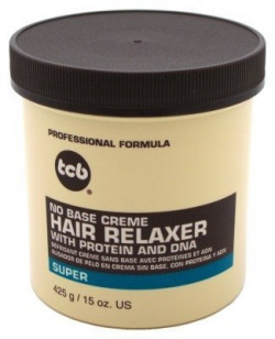 TCB Base De No Profesional Creme Hair Relaxer – Herbicida 425 G/15 Oz Por TCB