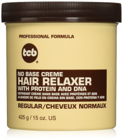 TCB No Base Creme Hair Relaxer, Regular
