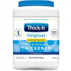 Thick-It Instant Food And Beverage Thickener, Unflavored Concentrated Powder - 36 Oz