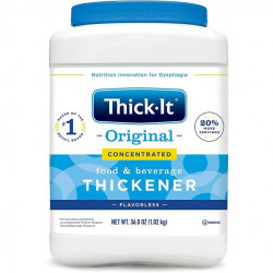 Thick-It Instant Food and Beverage Thickener, Unflavored Concentrated Powder - 36 oz