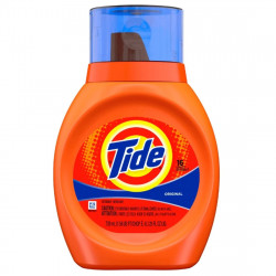 Tide Liquid Laundry Detergent, Original 25 Oz (2 Pack) / Tide PODS Original Scent HE Turbo Liquid Detergent Pacs 368 G (12 Oz)