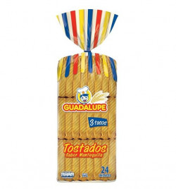 Tostadas Guadalupe 3 Tacos