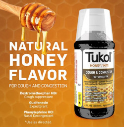 TUKOL Adult X-Pecto Miel Honey Cold Syrup