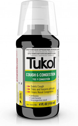 TUKOL Cough & Congestion, 4 fl oz, White, (TCP00126)