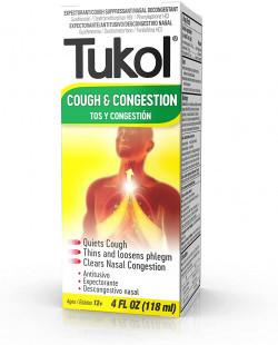 TUKOL Cough & Congestion, 4 fl oz, White, (TCP00126)