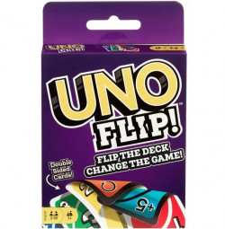 UNO FLIP! Double Sided Card Game For 2-10 Players Ages 7Y+