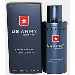 Us Army Blue Medal For Men Eau De Toilette 3.3 Fl Oz 100 Ml
