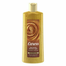 Usa Imported Caress Large Exfoliating Body Wash 532ml Shea Butter & Brown Sugar