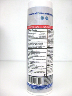 Valtrum Santo Remedio Pain Relief Roll On, 3.18 Oz