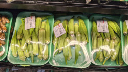 Okra Packed, sold by the pound