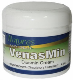 Venasmin Diosmin Cream - Helps Circulatory 4 Oz