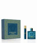 Versace Man Eros Eau De Parfum 2 PCS Gift Set For Men