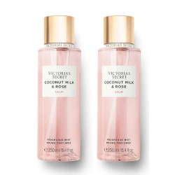 Victoria's Secret Coconut Milk & Rose Body Mist 8.4 Fl. Oz/250 Ml "2-PACK"