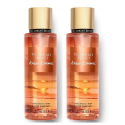 Victoria's Secret Fragrance Mist Amber Romance 8.4 Oz 250 Ml "2-PACK"