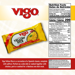 Vigo Saffron Yellow Rice, 16 oz (Pack of 12)
